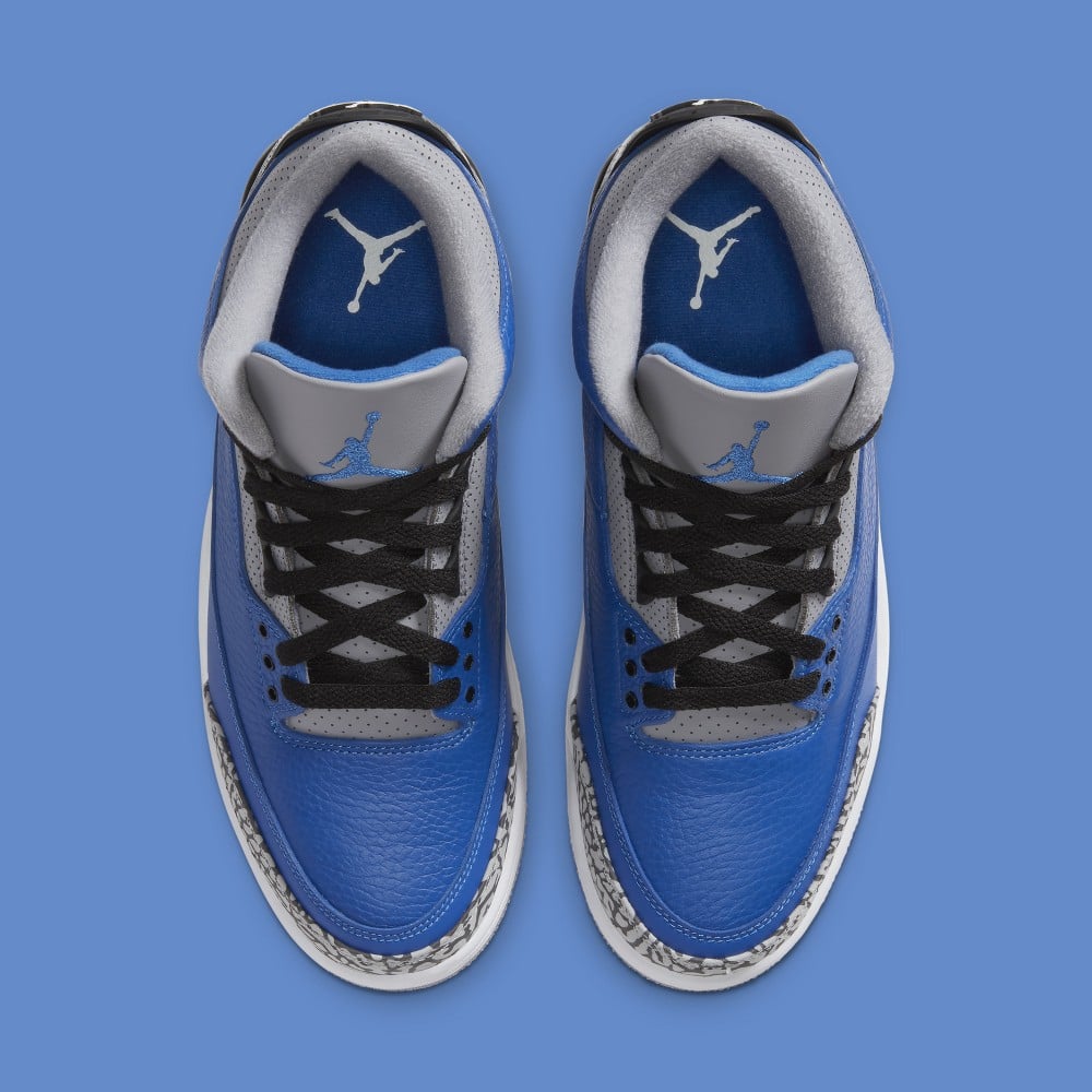 Offizielle Bilder vom Air Jordan 3 „Blue Cement“ Grailify
