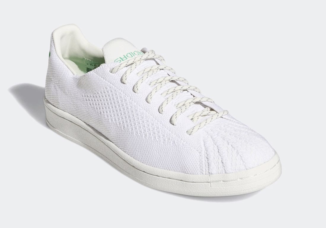 Adidas originals primeknit white best sale