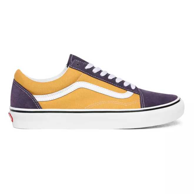 Vans old shop skool purple velvet