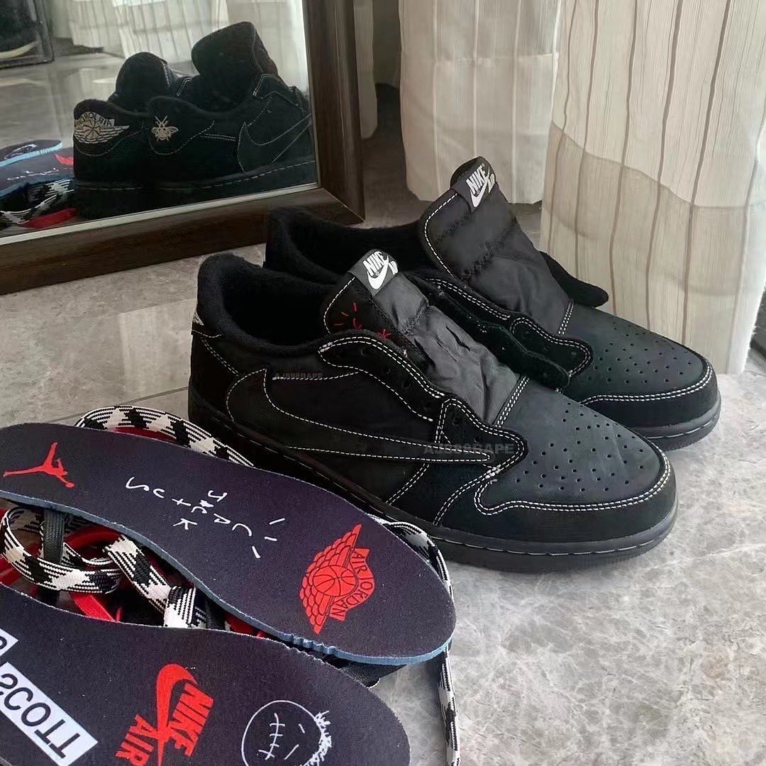 Official Photos of the Travis Scott x Air Jordan 1 Low OG 