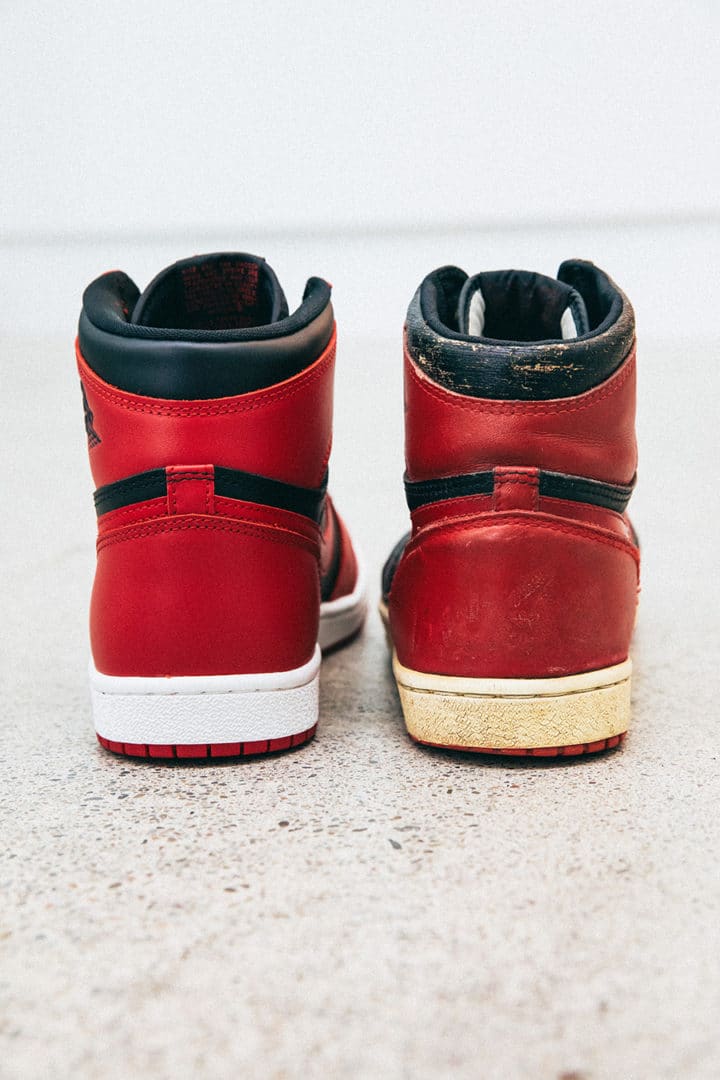 Air jordan 1 hot sale bred 1985