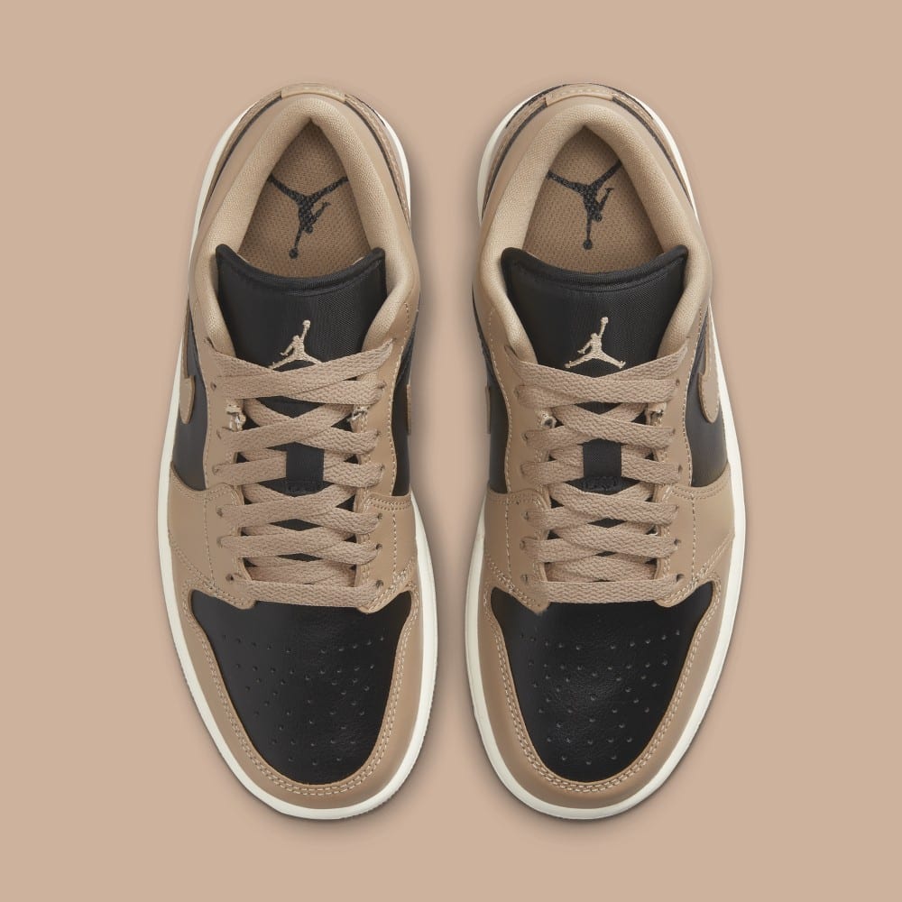 Brown and Black Dominate on This Air Jordan 1 Low Grailify