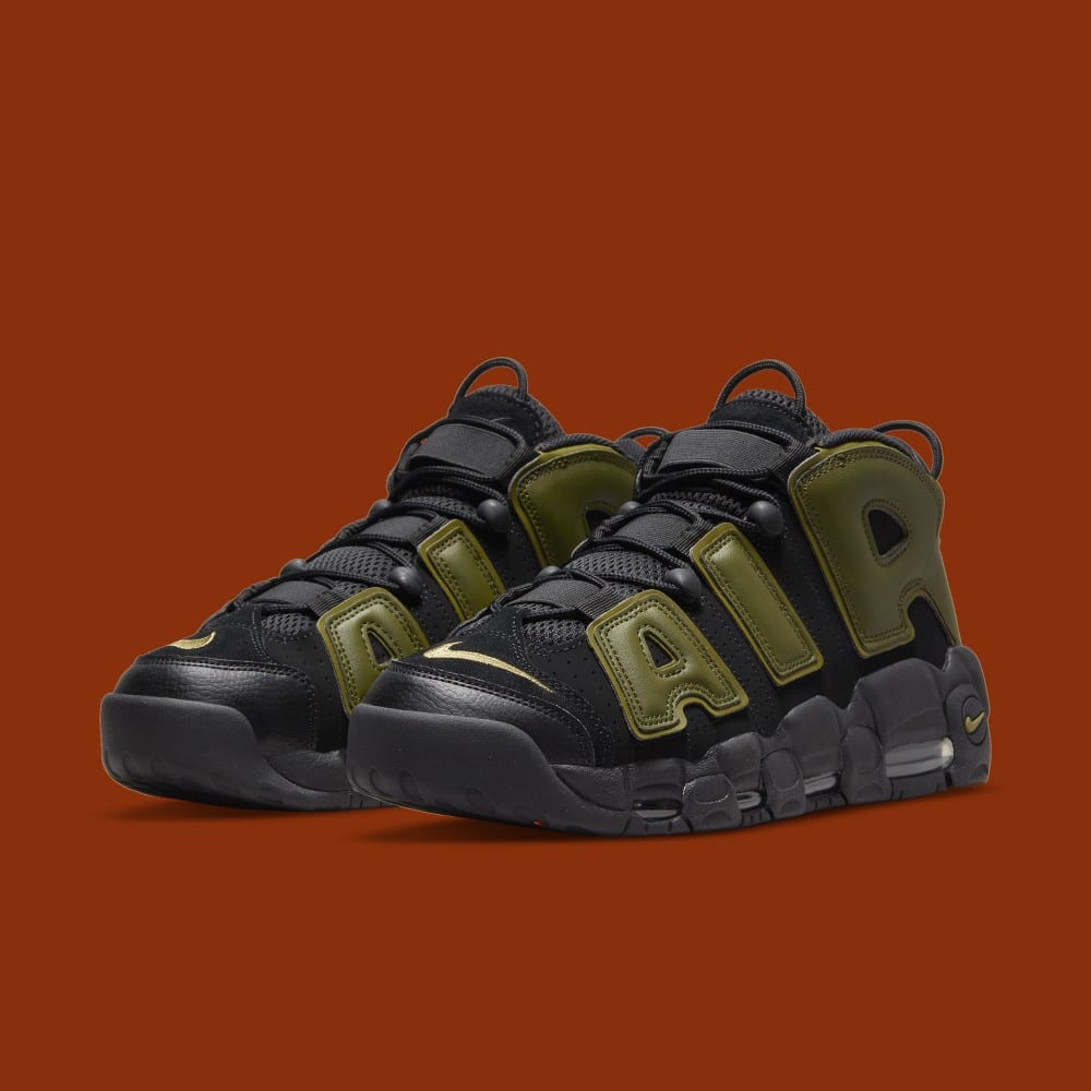 nike uptempo rough green