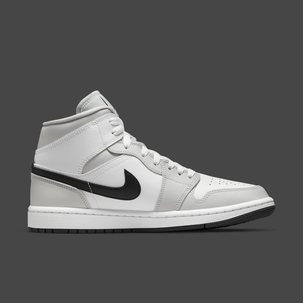 Air jordan 1 discount mid smoke grey mujer