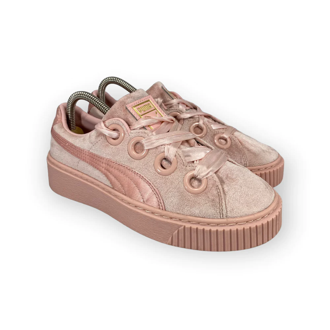 Puma platform kiss velvet - femme chaussures sale