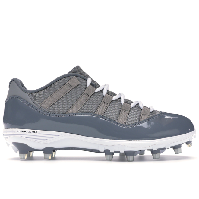 Jordan 11 cleats cool sales grey