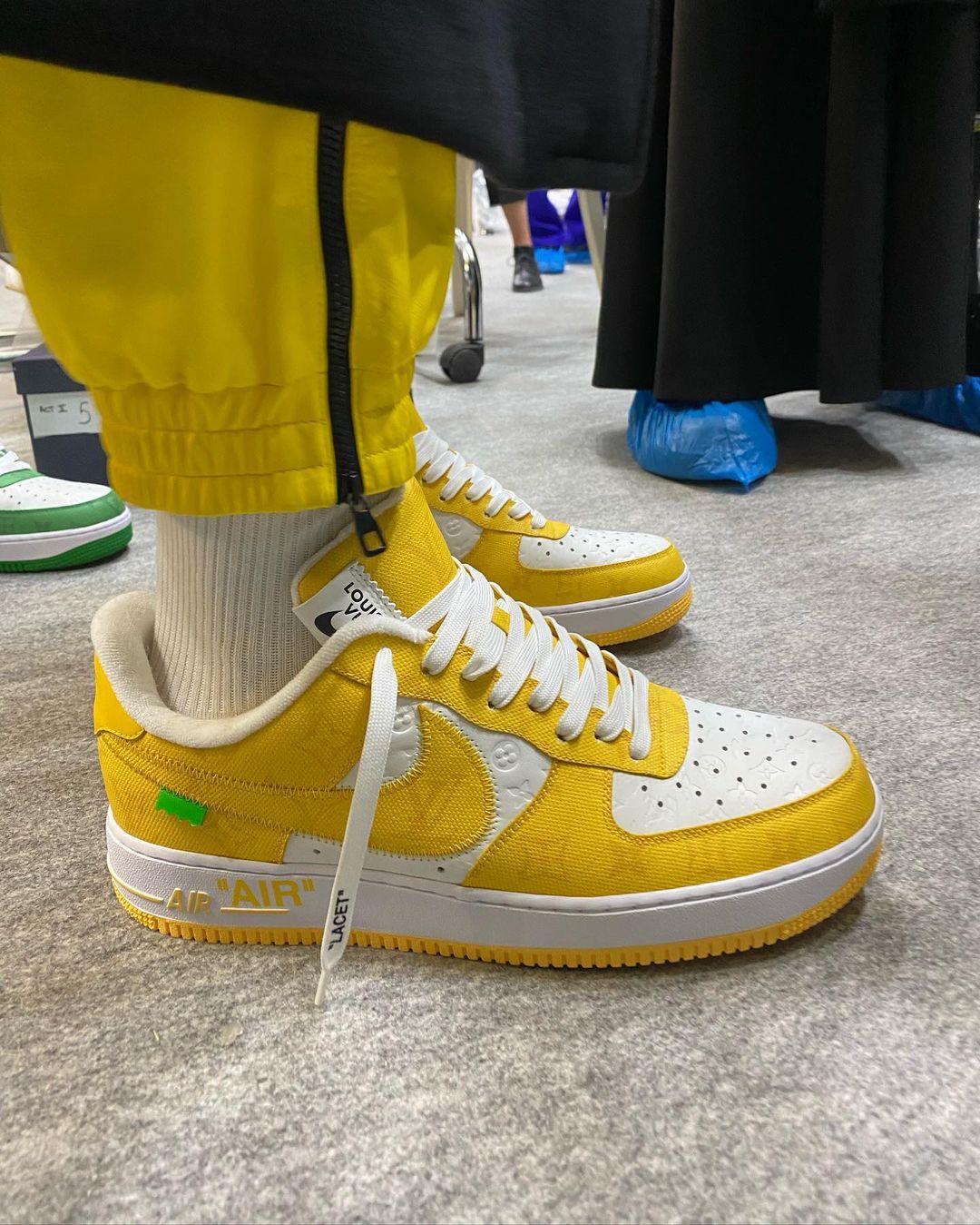 The Louis Vuitton and Nike Air Force 1 Collection Tributes Virgil