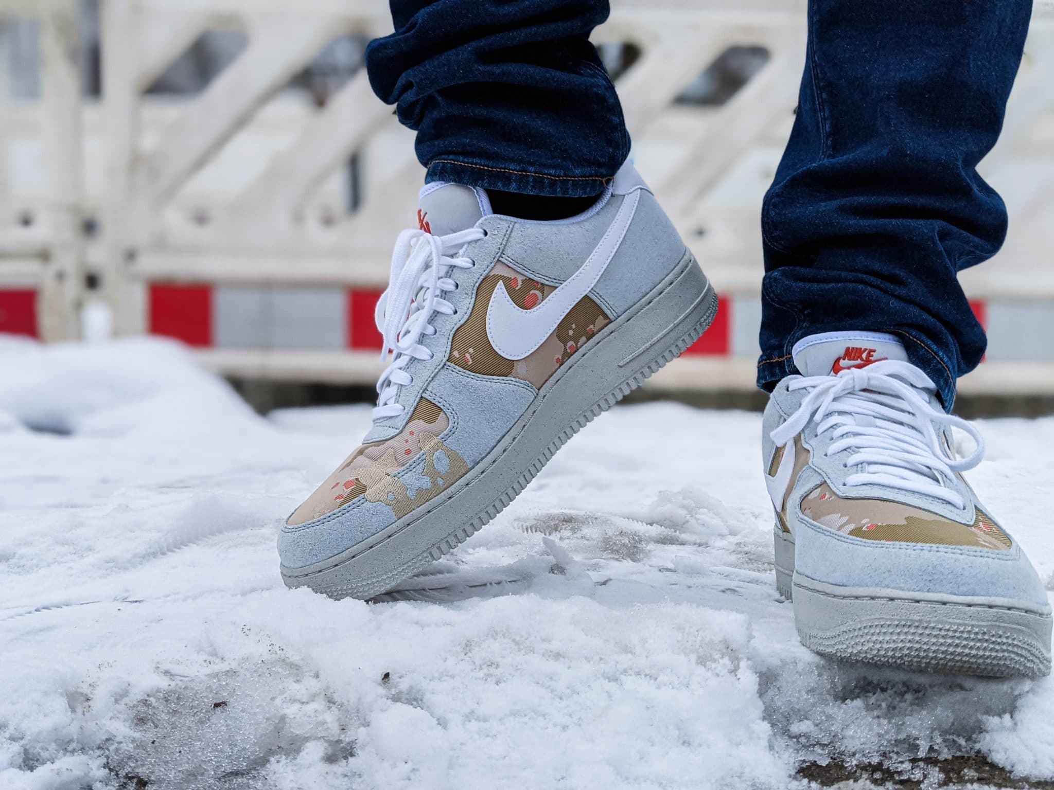 Air force 1 store snow