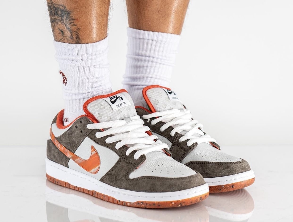 dun veerboot Berg kleding op This Is What the Nike SB Dunk Low from Crushed Skate Shop Looks Like 