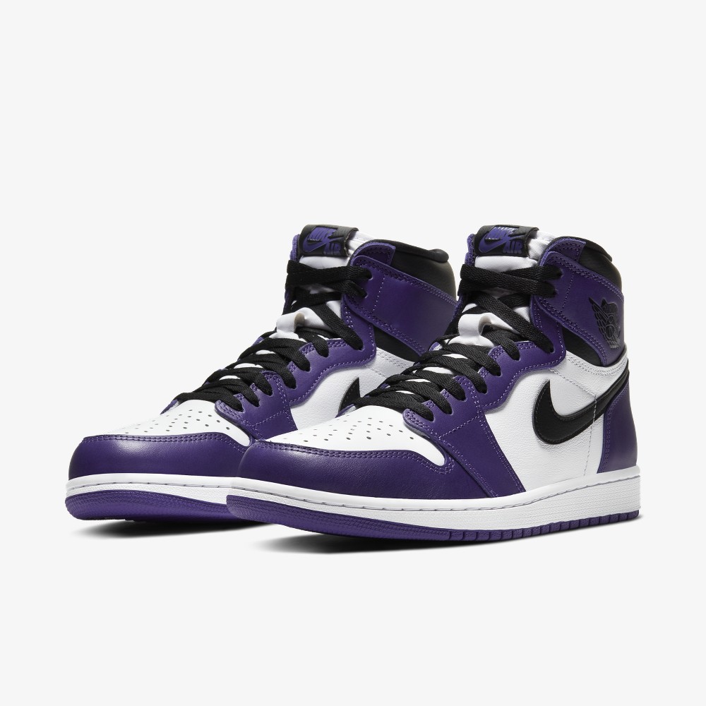 court purple jordans 1