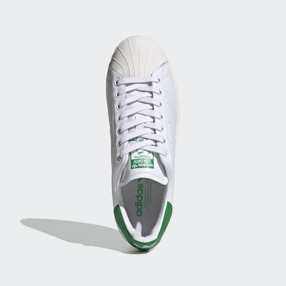 Terugroepen rijst hand adidas Superstar + adidas Stan Smith = adidas Superstan | Grailify