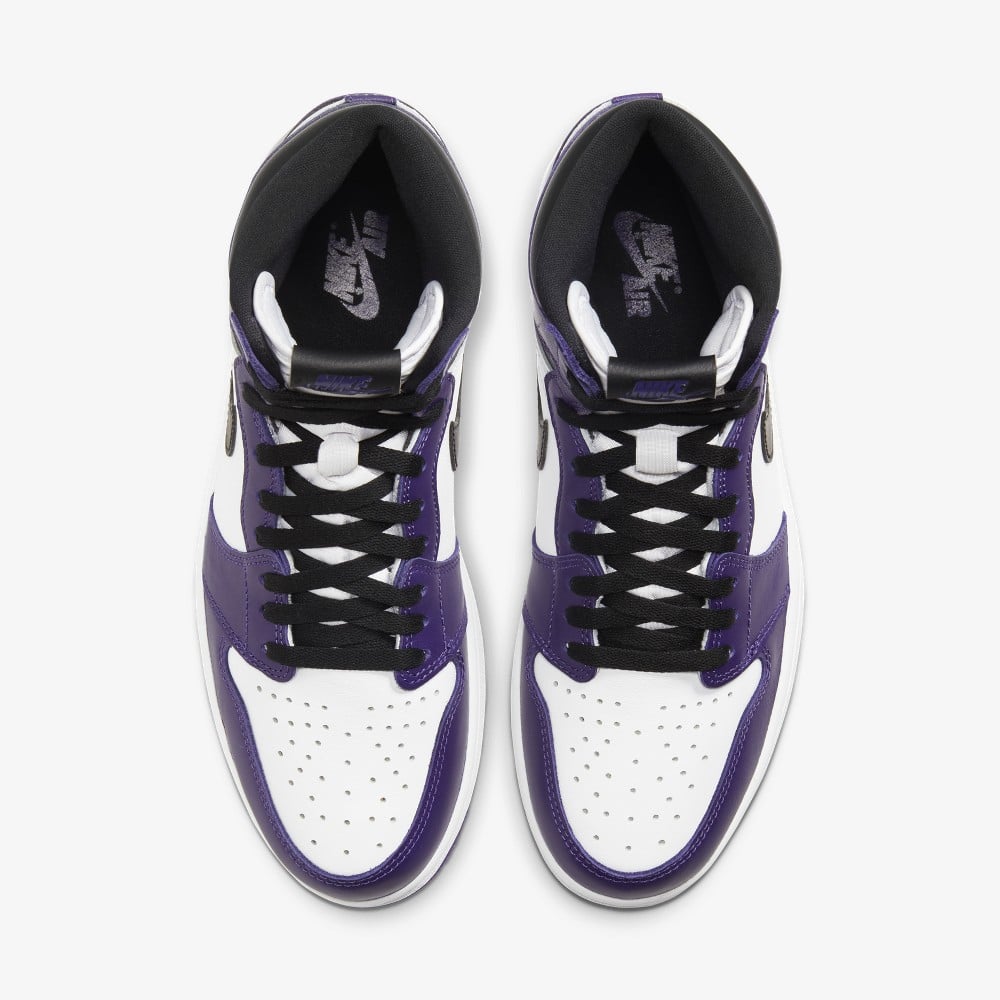 court purple jordans 1