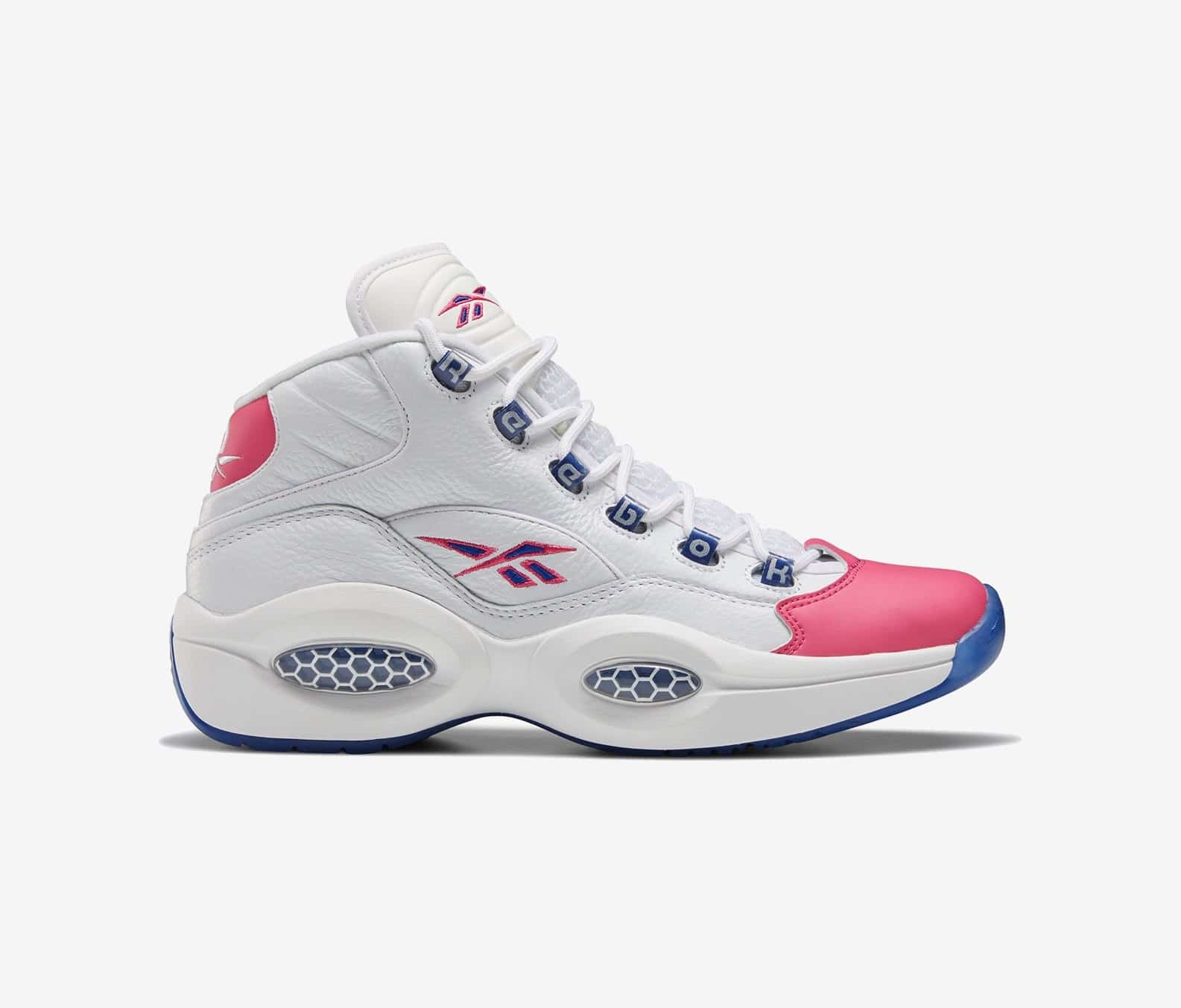 Pink reebok questions hotsell