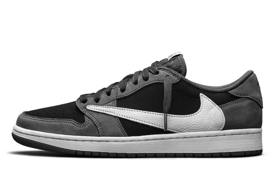 Travis×NIKE AirJordan1Low BlackPhantom - 靴