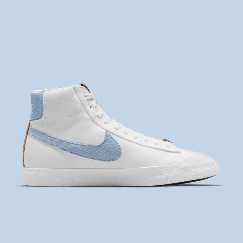 nike blazer mid 77 white indigo