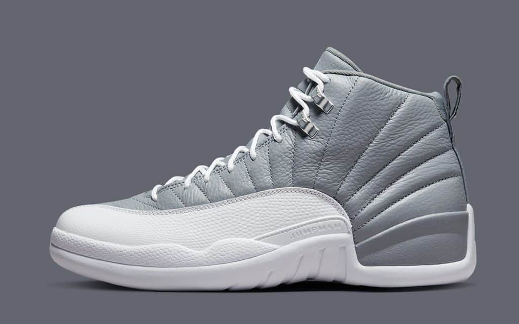 Grey jordan 12 release date on sale