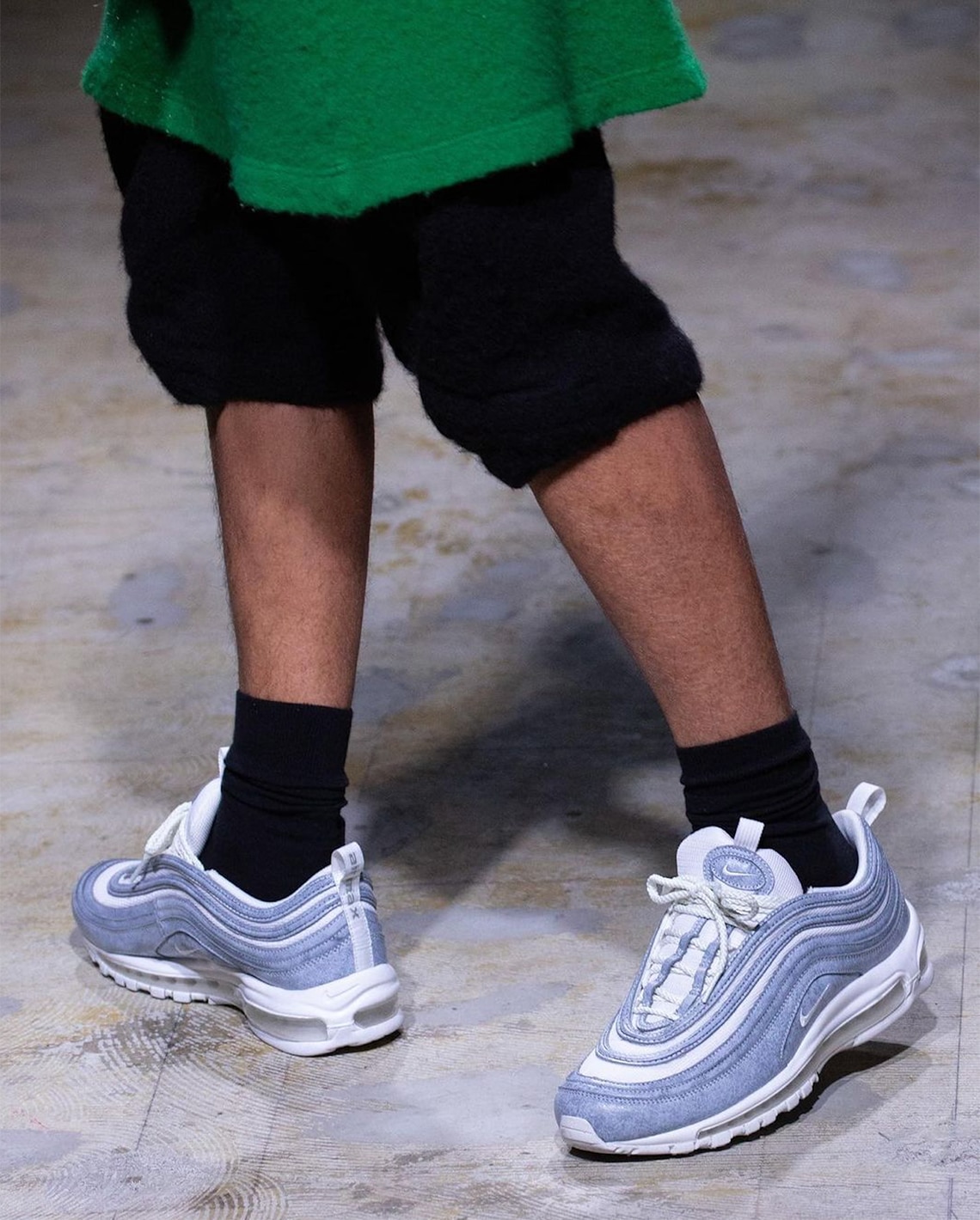 COMME des GAR ONS HOMME PLUS Drops Two Frayed Nike Air Max 97