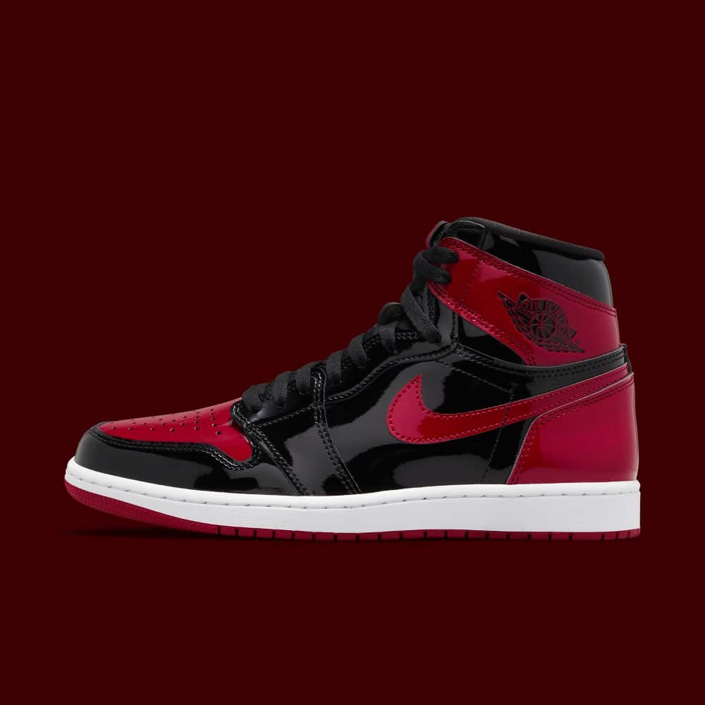 Jordan 1 outlet bred patent leather