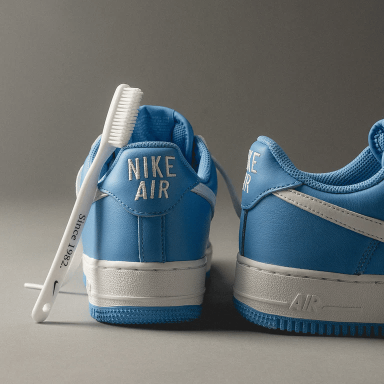 This Nike Air Force 1 Low Anniversary Edition Comes In University Blue -  Sneaker News