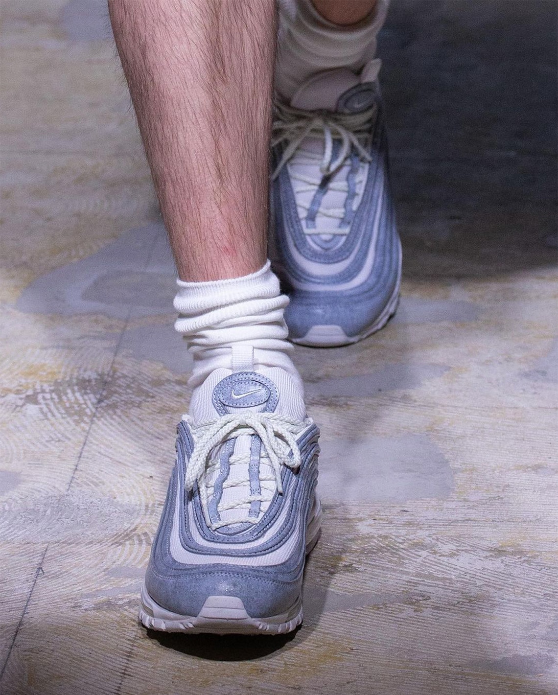 COMME des GAR ONS HOMME PLUS Drops Two Frayed Nike Air Max 97