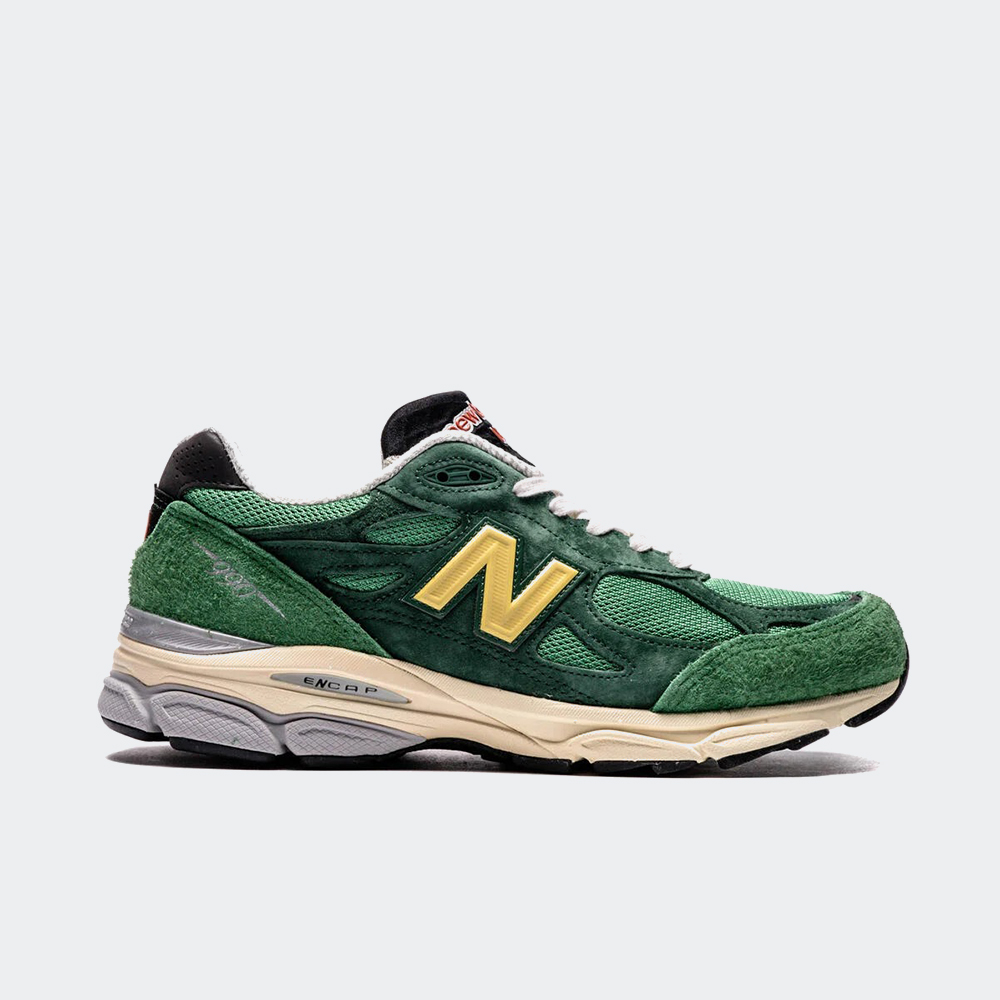 new balance 990v1 made in usa green gold