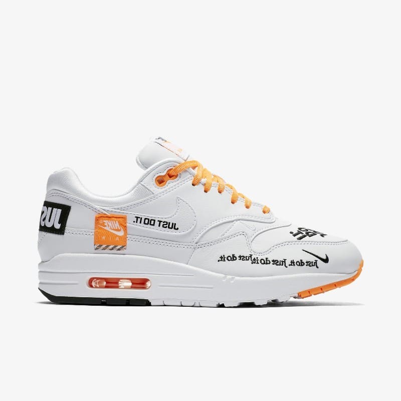 Middag eten in tegenstelling tot manager Nike Air Max 1 LX Just Do It White | 917691-100 | Grailify