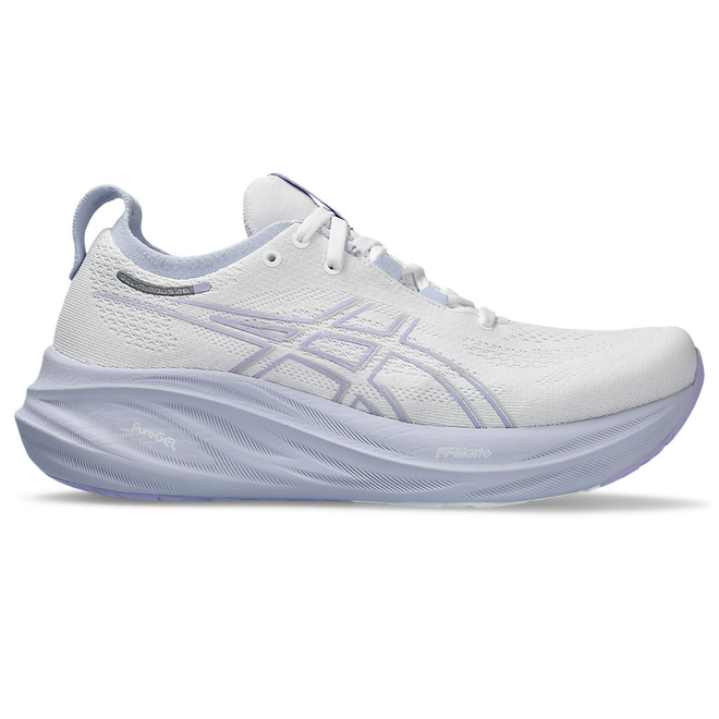 Women's GEL-NIMBUS 26, Concrete/Pure Silver, Running Shoes