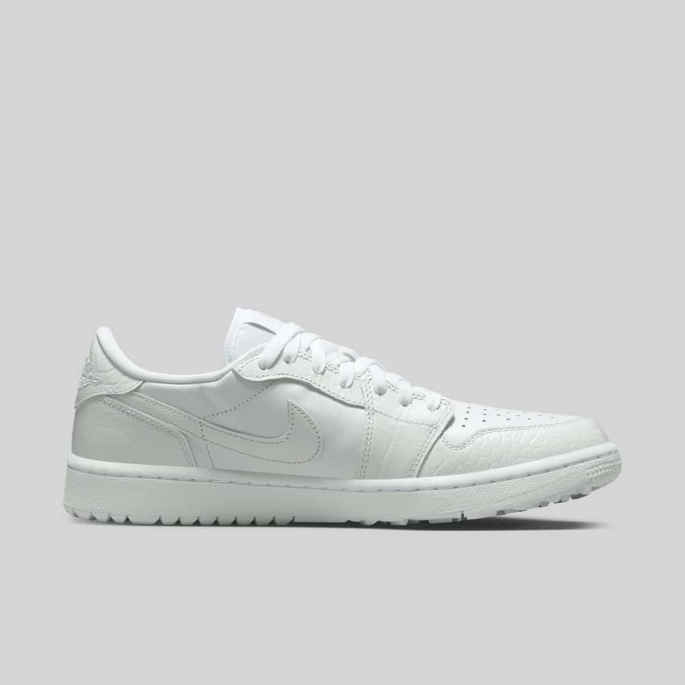 Nike Air Jordan 1 Low Golf White クロコダイル