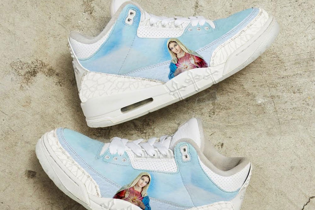 Kito Wares Polarises with a Pious Air Jordan 3 Mother Mary