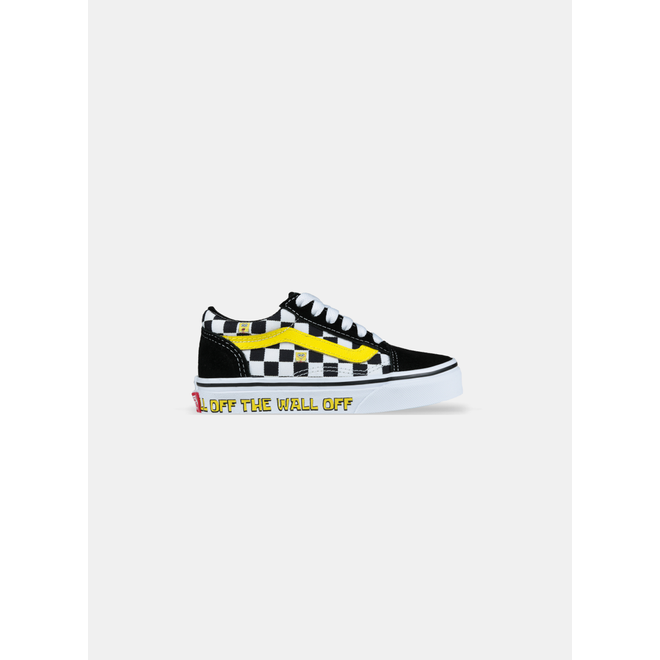 Vans old 2024 skool yellow checkered