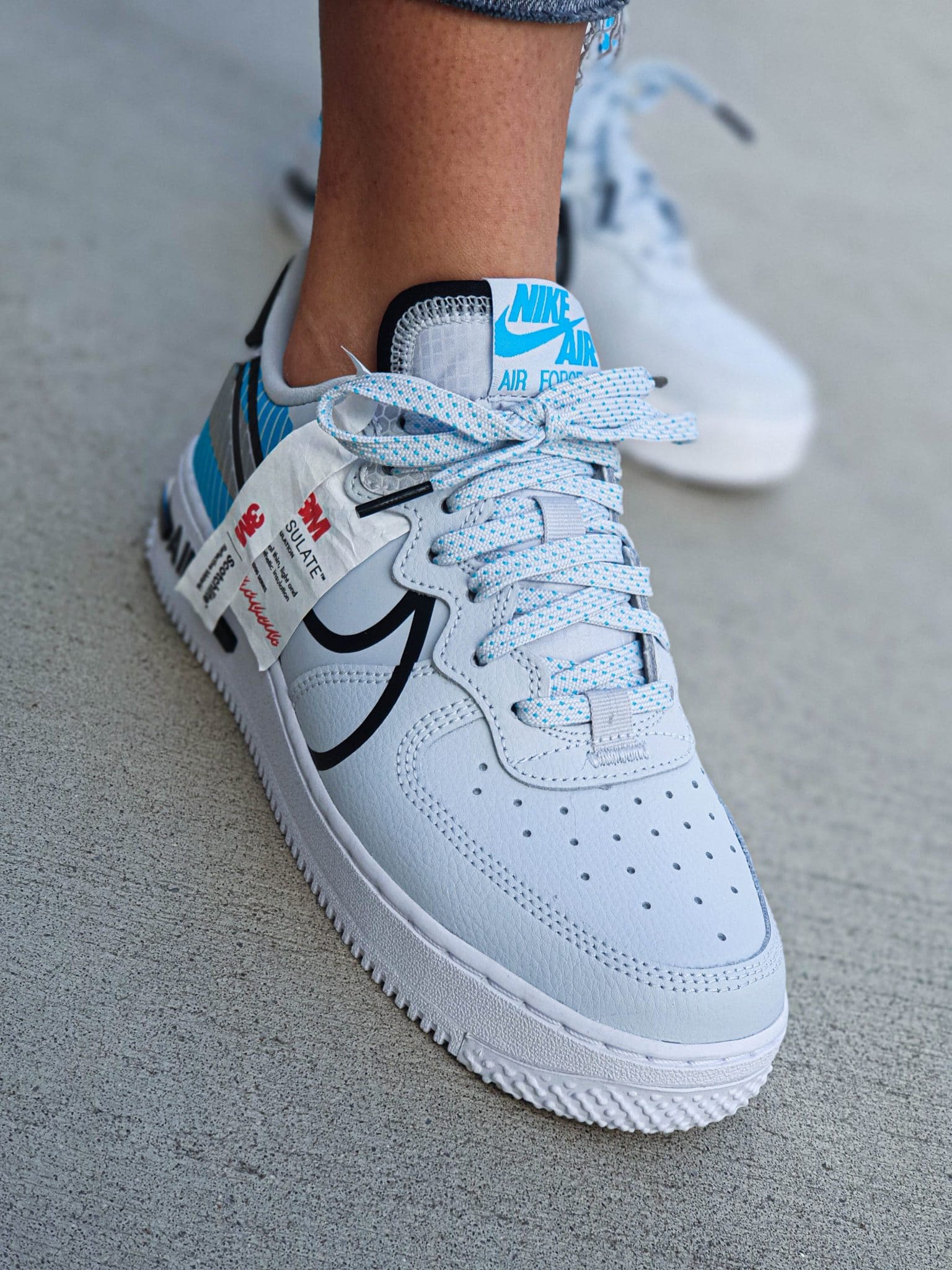 Air force 1 hotsell react d/ms/x white/pure platinum