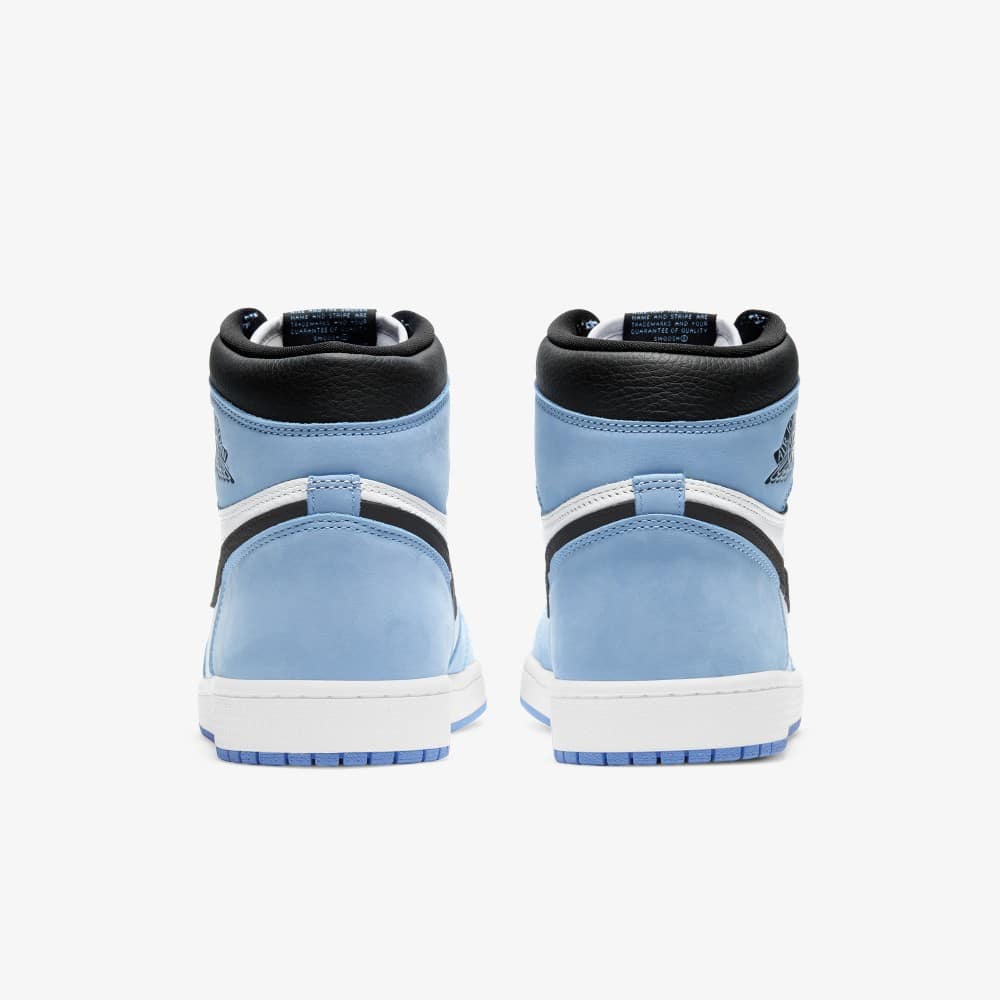 blue jordans 1's