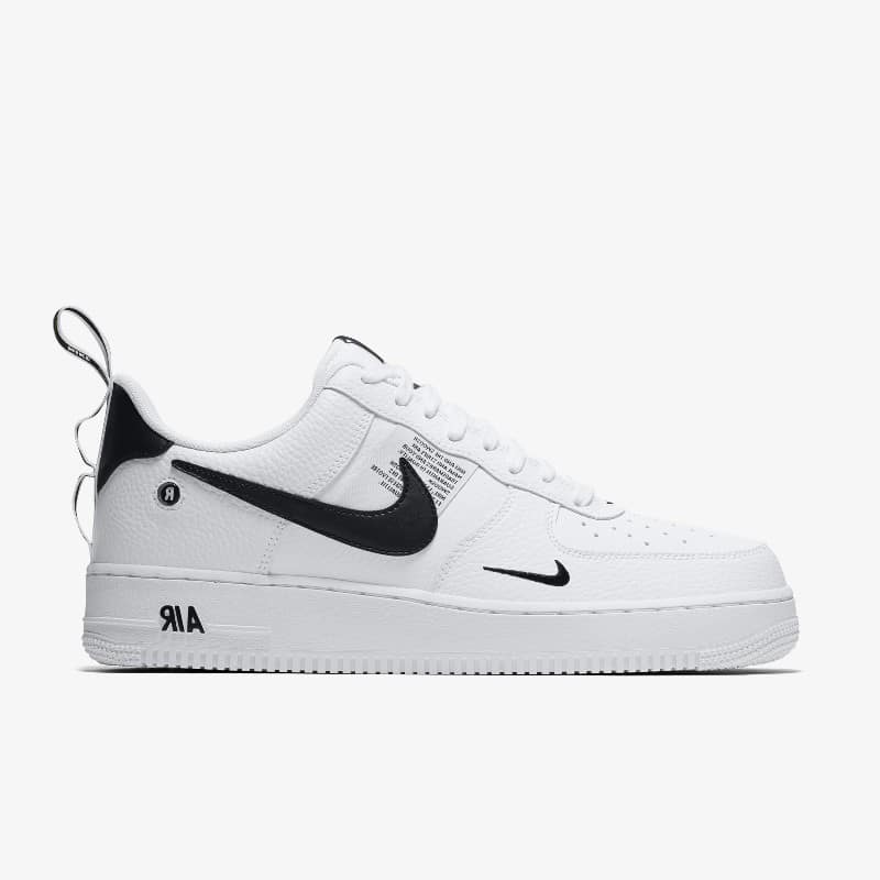 White Nike Air Force 1 Lv8 Utility