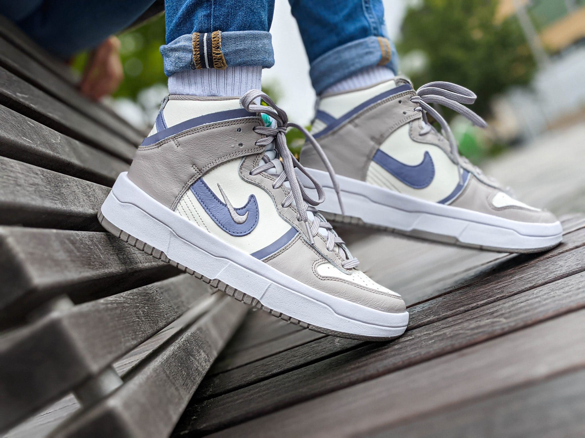 Nike Wmns Dunk High Up 'Iron Purple