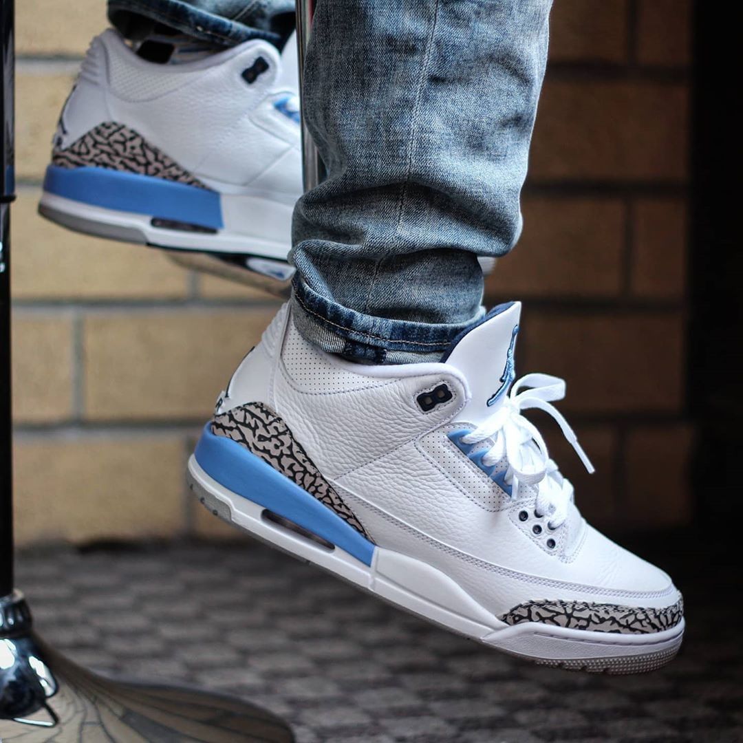 Jordan 3 cheap unc release date