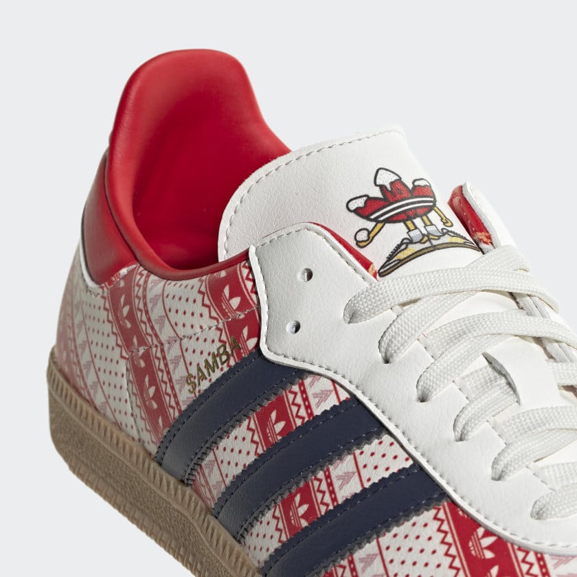 Better Late Than Never - adidas Drops a Christmas Samba Vegan |