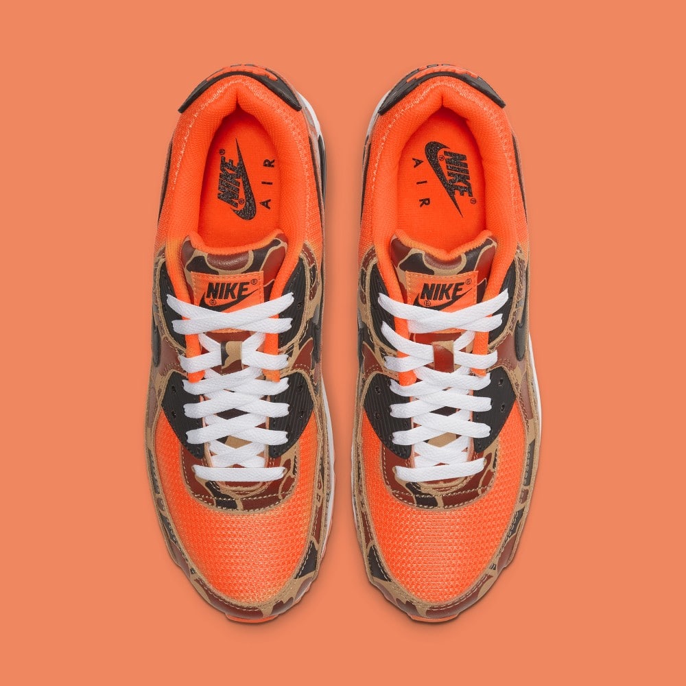 AIR MAX 90 ORANGE DUCK CAMO