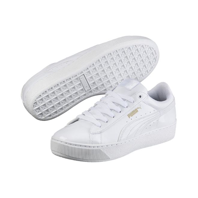 Puma vikky platform sales ribbon l metallic