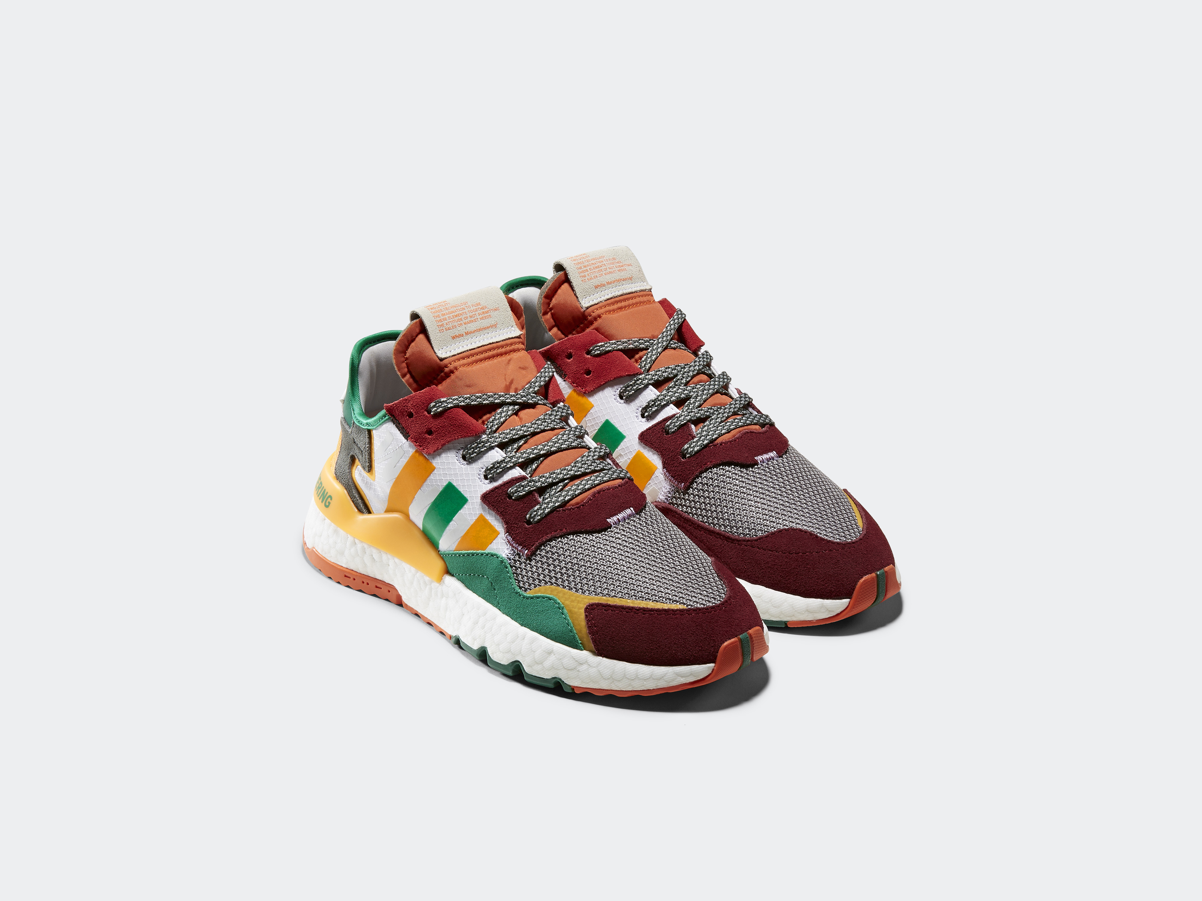 White mountaineering x nite jogger multicolor sale