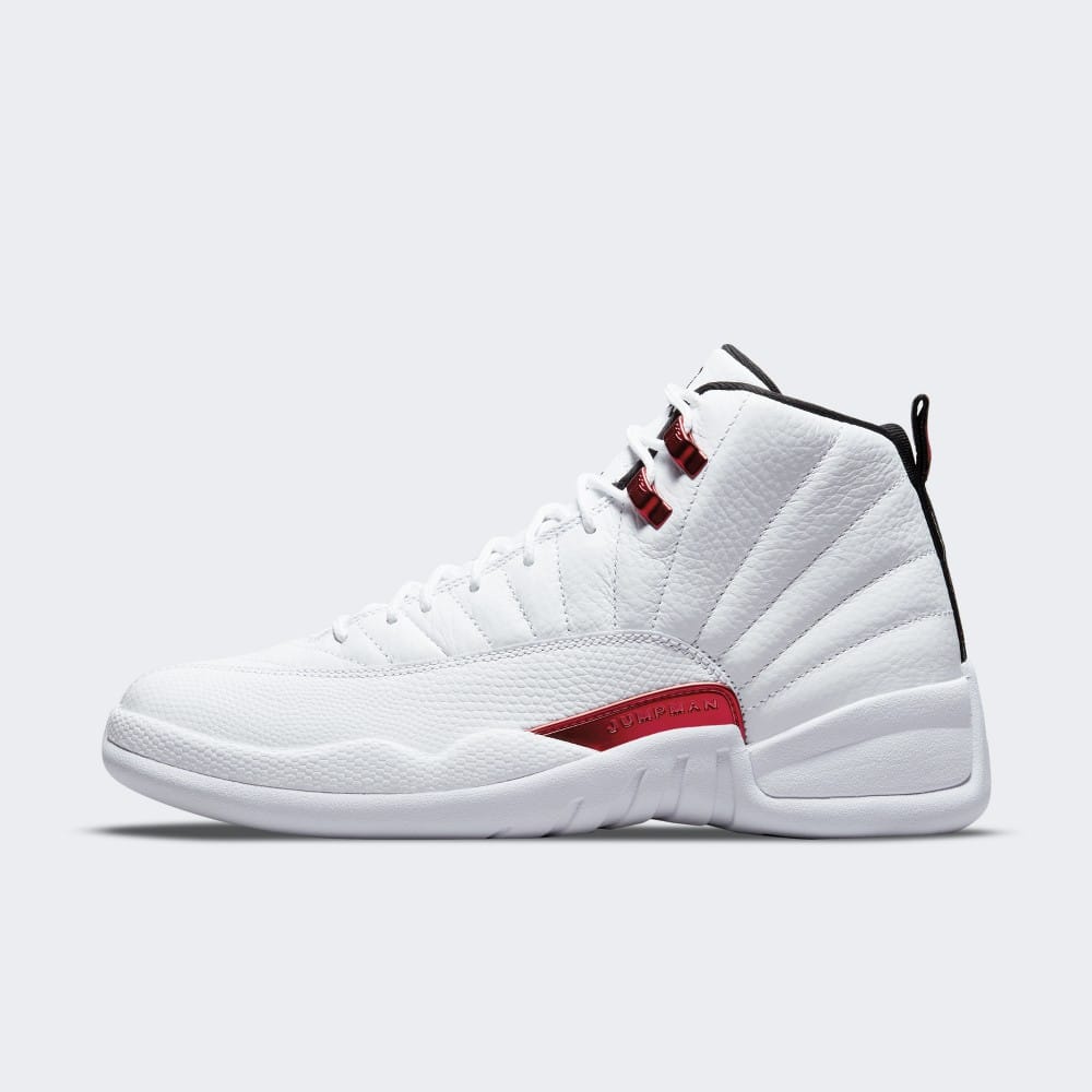 All red best sale jordan 12a