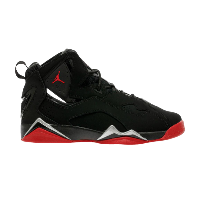 Kids Nike Jordan True Flight' Red' GS Black | 343795-003 | Grailify