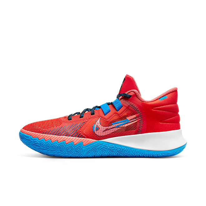 Kyrie 5 red and blue sale