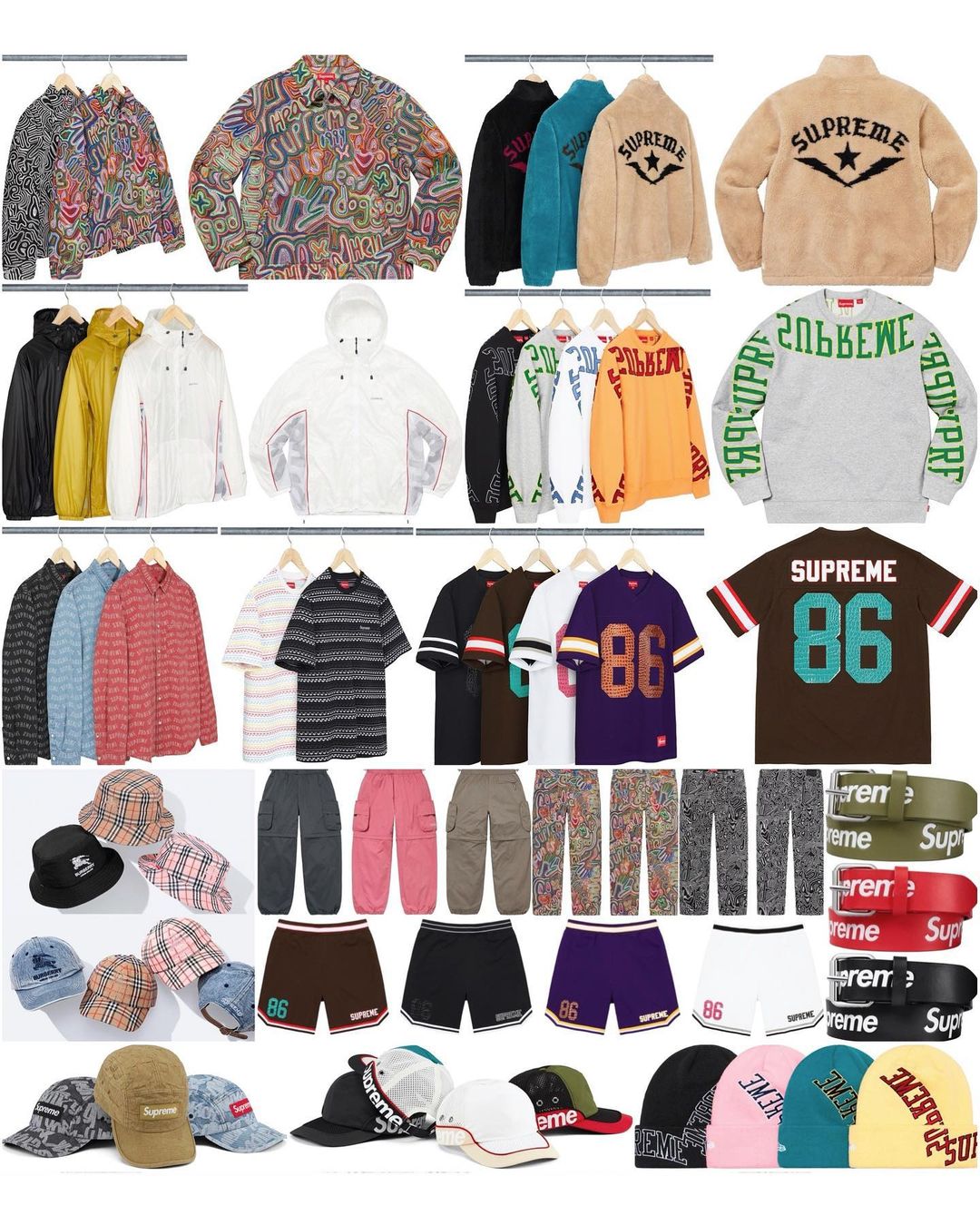 Supreme Spring/Summer 2022 Week 3 Release List