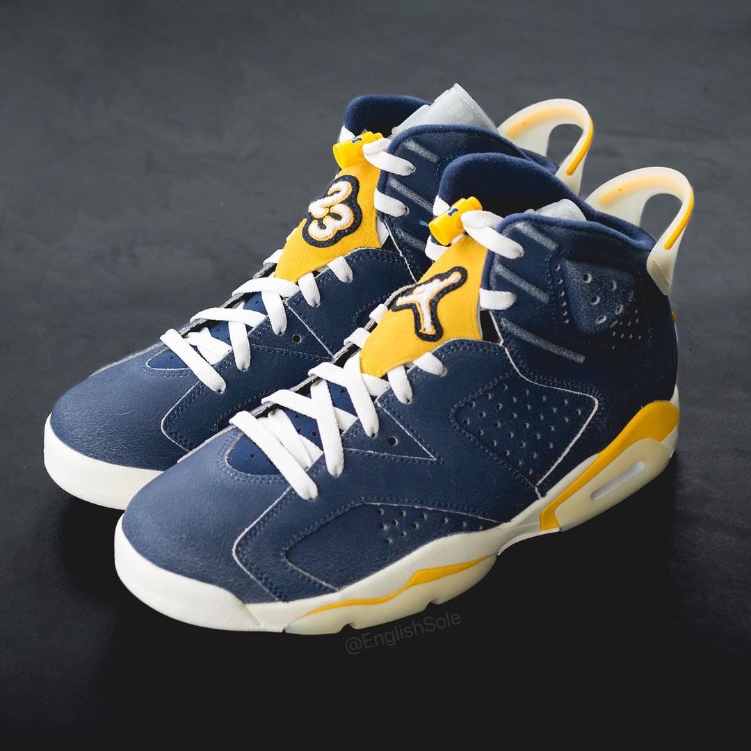 Special Air Jordan 6 PE Drops for the Michigan Wolverines Grailify