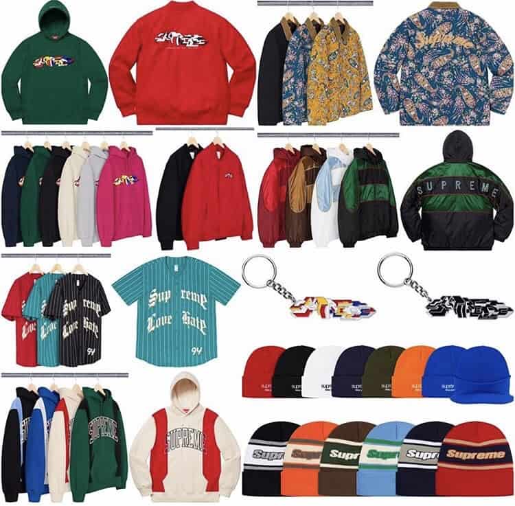 Supreme Fall/Winter 2019 Collection Unveiled | Grailify