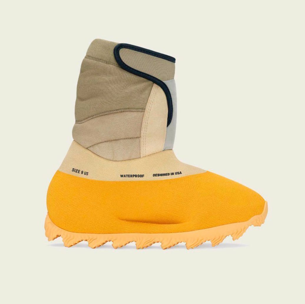 Yeezy store boots orange