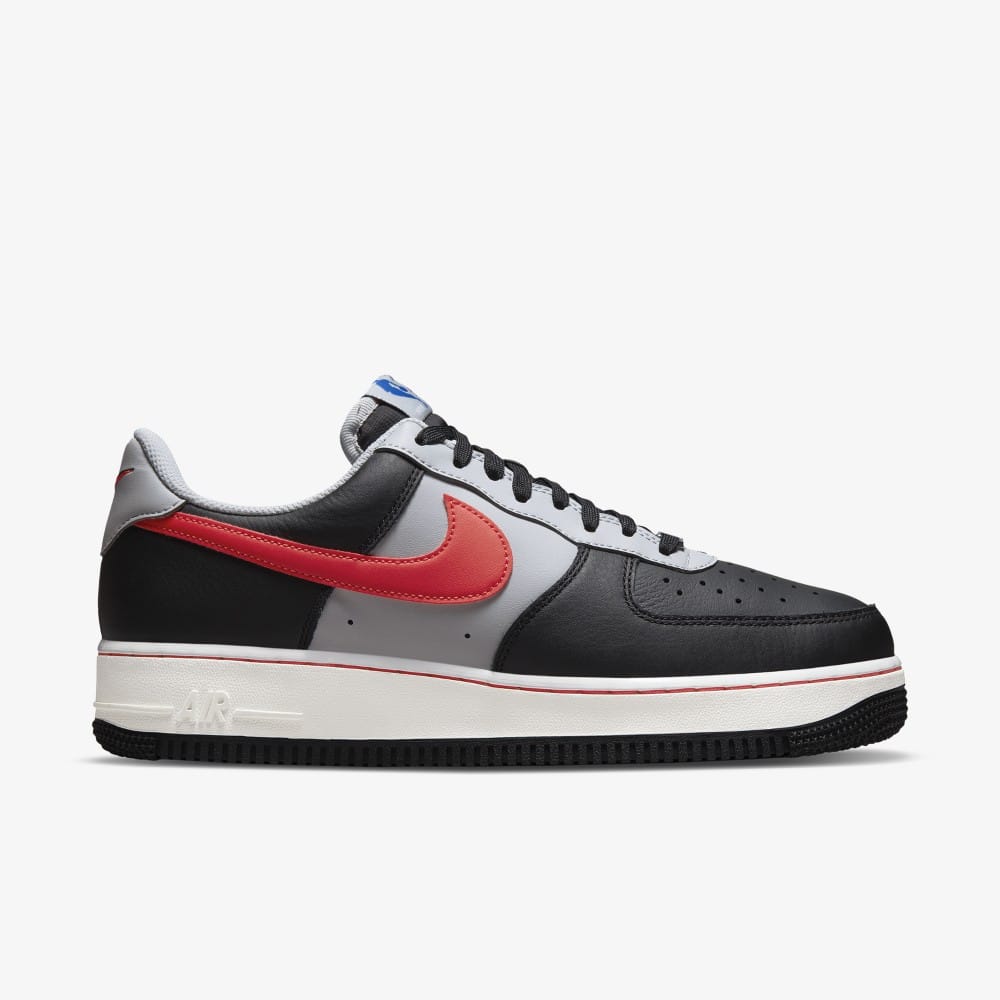 NBA x Nike Air Force 1 Low GS Black Chile Red DJ9993001