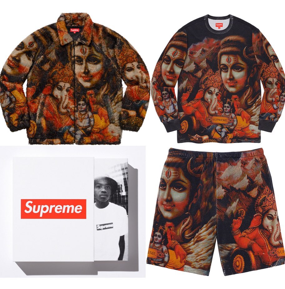 Supreme Fall 2019 Tees: Floral, Priest, Ninja Print