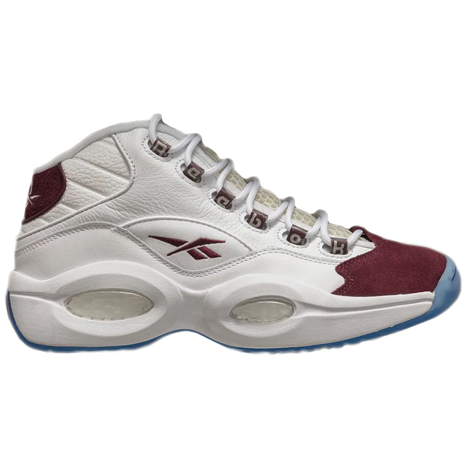 Reebok Question Mid Packer Shoes Burgundy