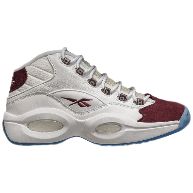 Reebok Question Mid Packer Shoes Burgundy